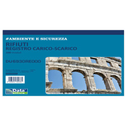 Registro carico/scarico rifiuti - 100 copie - 29,7 x 21,5 cm - DU6930RE000 RENTRI - Data Ufficio