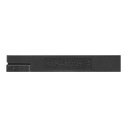 KOH-I-NOOR DUO - Mina per matita - grafite - F - nero - 2.5 mm (pacchetto di 12) - per P/N: A5613MSC, H5610MATIC