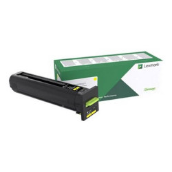 Lexmark - Giallo - originale - cartuccia toner LCCP, LRP - per Lexmark CS820, CX820, CX825, CX860