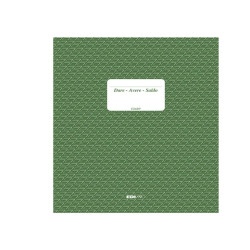 Registro dare/avere/saldo - 24 x 17cm - 100 fogli - Edipro