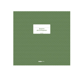 Registro Iva corrispettivi - 31 x 24,5cm - 15pg - numerate - Edipro