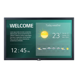 LG 22SM3G-B - 22" Categoria diagonale (21.5" visualizzabile) - SM3G Series Display LCD retroilluminato a LED - segnaletica digi