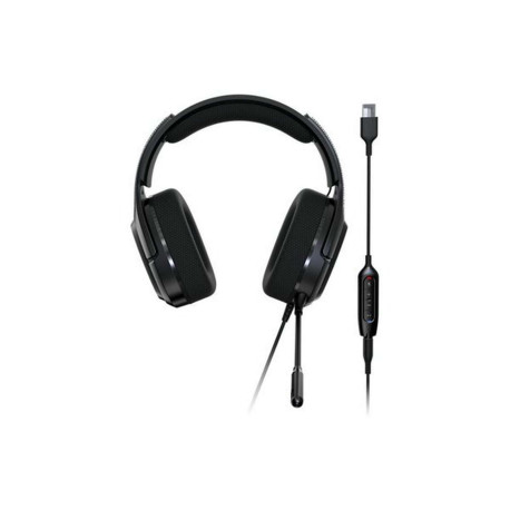 Acer Predator Galea 365 (PHW210) - Cuffie con microfono - canale 7.1 - dimensione completa - cablato - USB, jack 3,5 mm - nero