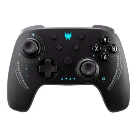 Acer Predator PGR300 - Retail Pack - gamepad - 16 pulsanti - senza fili - 2.4 GHz/Bluetooth - nero - per Android, PC, Nintendo 