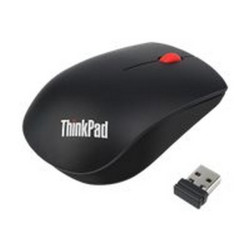 Lenovo ThinkPad Essential Wireless Mouse - Mouse - laser - 3 pulsanti - senza fili - 2.4 GHz - ricevitore wireless USB - per Th
