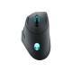 Alienware AW620M - Mouse - per destrorsi - ottica - 7 pulsanti - senza fili, cablato - USB, 2.4 GHz - Dark Side of the Moon - r