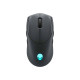 Alienware Tri-Mode Gaming Mouse AW720M - Mouse - ottica - 8 pulsanti - senza fili, cablato - USB, 2.4 GHz, Bluetooth 5.1 - Dark