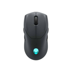 Alienware Tri-Mode Gaming Mouse AW720M - Mouse - ottica - 8 pulsanti - senza fili, cablato - USB, 2.4 GHz, Bluetooth 5.1 - Dark