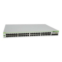 Allied Telesis AT GS950/48 WebSmart Switch - Switch - gestito - 48 x 10/100/1000 + 4 x SFP condiviso - desktop