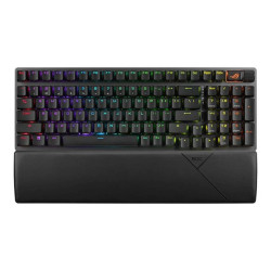 ASUS ROG Strix Scope II 96 - Tastiera - 96% - backlit - senza fili - USB, 2.4 GHz, Bluetooth 5.1 - italiana - interruttore: ROG