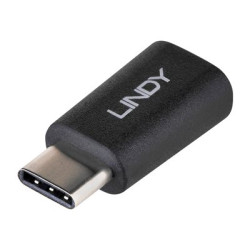Lindy - Adattatore USB - Micro-USB Type B (F) a 24 pin USB-C (M) - USB 2.0