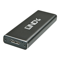 Lindy - Box esterno - M.2 - M.2 Card - 6 GBps - USB 3.1
