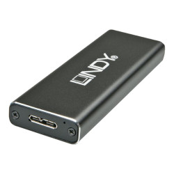Lindy - Box esterno - M.2 - SATA 6Gb/s - USB 3.0