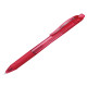 Roller a scatto Energel X BLN 104 - punta 0,4 mm - rosso - Pentel