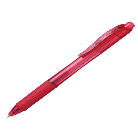 Roller a scatto Energel X BLN 104 - punta 0,4 mm - rosso - Pentel