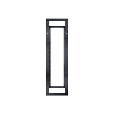 APC NetShelter 4 Post Open Frame Rack - Rack - nero - 44U - per P/N: SUA5000RMI5U