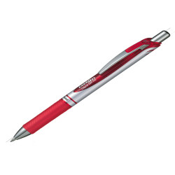 Roller a scatto Energel XM Click - punta 0,7 mm - rosso  - Pentel