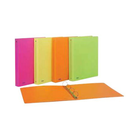 Favorit NEON - Quaderno ad anelli - per 220 x 300 mm - giallo