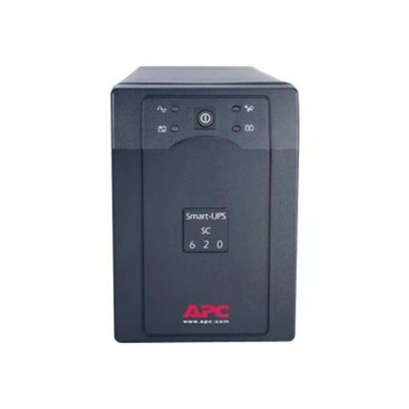 APC Smart-UPS SC 620VA - UPS - 230 V c.a. V - 390 Watt - 620 VA - RS-232 - connettori di uscita 4 - grigio