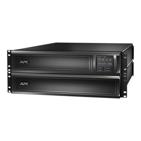 APC Smart-UPS X 3000 Rack/Tower LCD - UPS - 208/220/230/240 V c.a. V - 2.7 kW - 3000 VA - Ethernet 10/100, RS-232 - connettori 