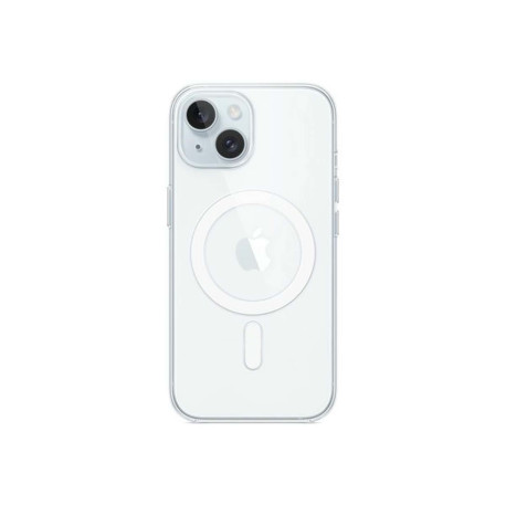 Apple - Cover per cellulare - Compatibilità MagSafe - policarbonato - trasparente - per iPhone 15