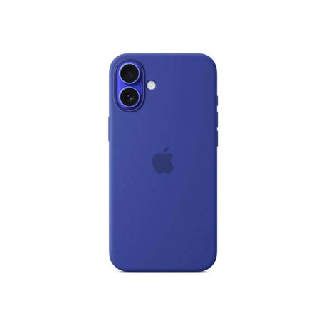 Apple - Cover per cellulare - Compatibilità MagSafe - silicone - blu oltremare - per iPhone 16 Plus