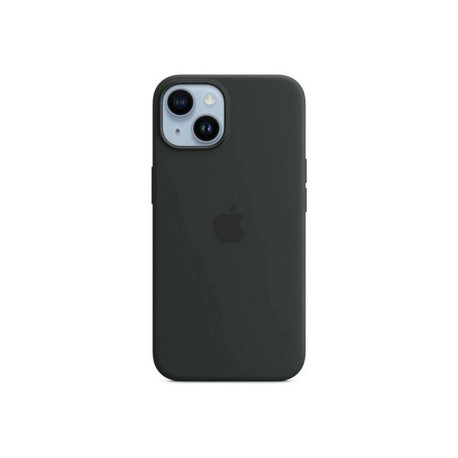 Apple - Cover per cellulare - Compatibilità MagSafe - silicone - mezzanotte - per iPhone 14