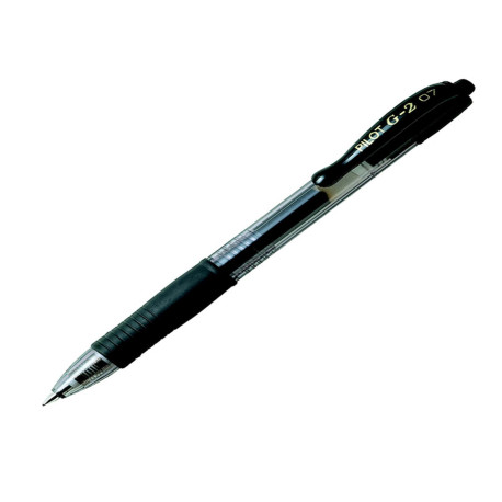 Roller gel a scatto G-2 - punta 0,7mm - nero  - Pilot