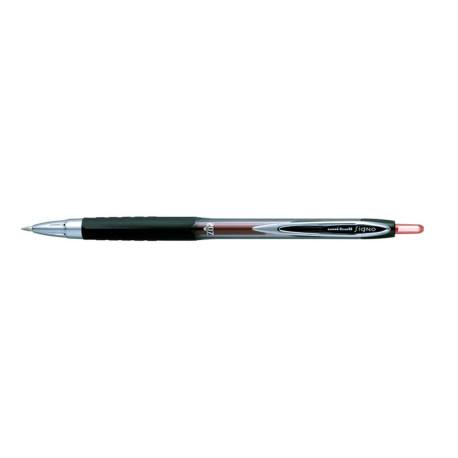 Roller gel a scatto Uni Ball Signo 207 - punta 0,7mm - rosso - Uni Mitsubishi