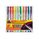 Roller gel colorati - colori pastel - Koh.I.Noor - astuccio 10 roller