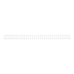 GBC WireBind - 12.5 mm - 34 anelli - A4 (210 x 297 mm) - 115 fogli - bianco - 100 pezzi spirale di rilegatura - per Rexel WB606