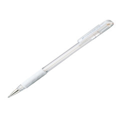 Roller Gel Hybrid Grip Luna K118 - punta 0,8mm - bianco  - Pentel