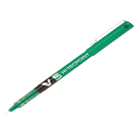 Roller Hi Tecpoint V5  - punta 0,5mm - verde - Pilot