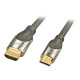 Lindy CROMO High-Speed-HDMI-Kabel mit Ethernet - Cavo HDMI con Ethernet - HDMI maschio a 19 pin mini HDMI Type C maschio - 1 m 