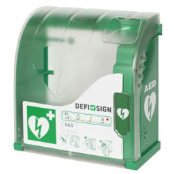 Teca per Defibrillatore da Esterno DefiSign AVIA 200 DS-200 Riscaldato e Ventilato colore Verde DAE