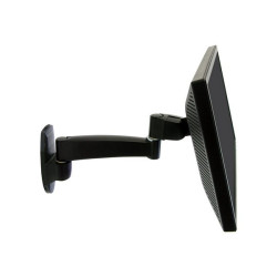 Ergotron 200 Series - Kit montaggio (braccio per montaggio a muro) - per Monitor - 1 prolunga - acciaio - nero - dimensione sch