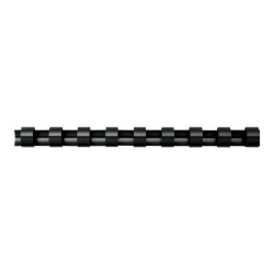 Fellowes Plastic Comb - 22 mm - 21 anelli - A4 (210 x 297 mm) - nero - 50 pezzi pettine per la rilegatura in plastica - per Fel