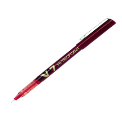Roller Hi Tecpoint V7 - punta 0,7 mm - rosso - Pilot
