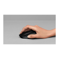 Logitech B330 Silent Plus - Mouse - ottica - 3 pulsanti - senza fili - 2.4 GHz - ricevitore wireless USB