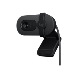 Logitech BRIO 100 - Webcam - colore - 2 MP - 1920 x 1080 - 720p, 1080p - audio - USB