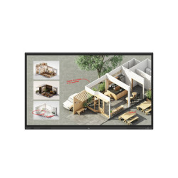 LG CreateBoard Standard, 2,18 m (86"), 400 cd/m², 1,07 miliardi di colori, 3840 x 2160 Pixel, 4K Ultra HD, IPS