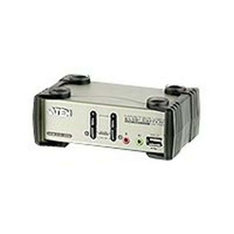 ATEN CS1732B - Switch KVM / audio / USB - 2 x KVM / audio / USB - 1 utente locale - desktop - alimentazione CC