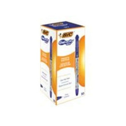 BIC Gel-ocity Stic - Penna a sfera - blu - inchiostro gel - 0.5 mm - fine (pacchetto di 30)