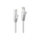 Lindy - Cavo patch - RJ-45 (M) a RJ-45 (M) - 5 m - UTP - CAT 6 - stampato, antiaggrovigliamento, bloccato - bianco