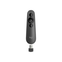 Logitech R500s - Telecomando presentazioni - 3 pulsanti - grafite
