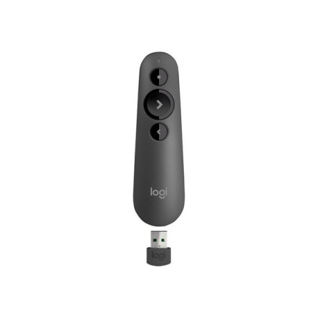 Logitech R500s - Telecomando presentazioni - 3 pulsanti - grafite