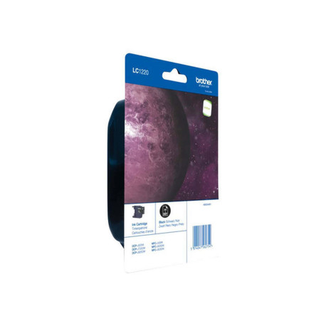 Brother LC1220BKBP - Nero - originale - blister - cartuccia d'inchiostro - per Brother DCP-J525, DCP-J725, DCP-J925, MFC-J430, 