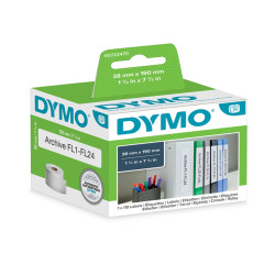 Rotolo 110 etichette LW 990180 - 38 x 190 mm - carta - registratore piccolo - bianco - Dymo