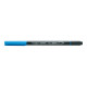 Lyra Aqua Brush Duo - Combinazione pennello e penna con punta in fibra - blu chiaro - inchiostro base acqua - 2 mm / 4 mm - fin