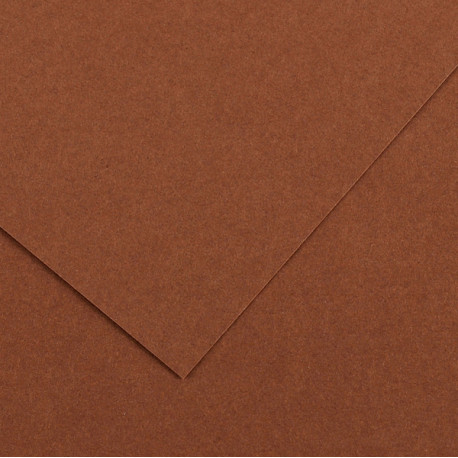 Foglio Colorline - 70x100 cm - 220 gr - cioccolato - Canson